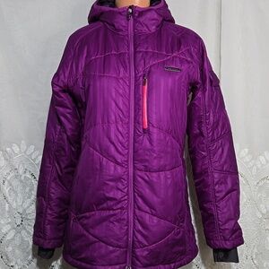 Purple and Pink Under Armour Thick Heavy Winter Coat sz Medium